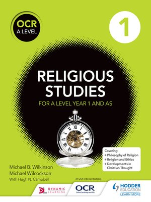cover image of OCR Religious Studies a Level Year 1 and AS